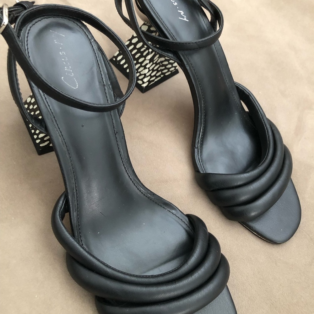 ✨ CIRCUS BY SAM EDELMAN "Bobbie" Sculptural Heel Sandals - 11M